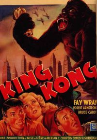 Stampa su tela King Kong 33 6 Movie Poster