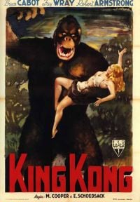 Stampa su tela King Kong 33 8 Movie Poster