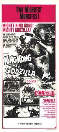 Affiche du film King Kong contre Godzilla 2