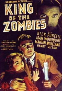 Stampa su tela del poster del film King Of The Zombies