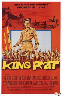 Stampa su tela del poster del film King Rat 1965