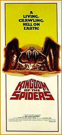Stampa su tela del poster del film Kingdom Of The Spiders