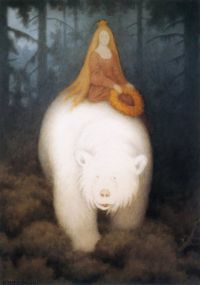 Kittelsen Theodor Severin White Bear King Valemon