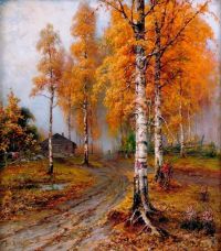 Klever Julius Sergius Von Golden Autumn canvas print