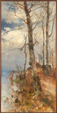 Klever Julius Sergius Von The Four Seasons Autumn 1906 canvas print