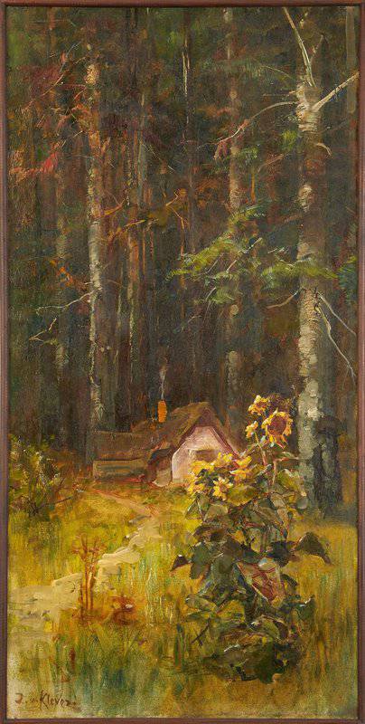 Klever Julius Sergius Von The Four Seasons Summer 1906 canvas print