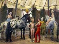 Knight Harold Circus Matinee Ca. 1938 canvas print