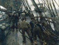Knight Harold Harvesting The Sea 1900 canvas print