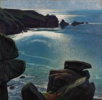 Knight Harold Logan S Rock Cornwall canvas print