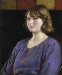 Ritter Harold Porträt eines jungen Mädchens