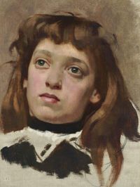 Knight Harold Study Of Lily Poyser 1891 92 canvas print
