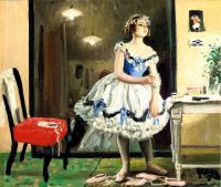Ritter Harold die Ballerina Lydia Lopokova 1920
