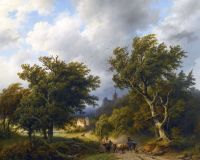 Koekkoek The Elder Hermanus Summer Landscape 1855