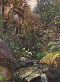 Koester Alexander On The Mill Ground canvas print