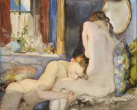Konstantin Somov Los amantes 1933