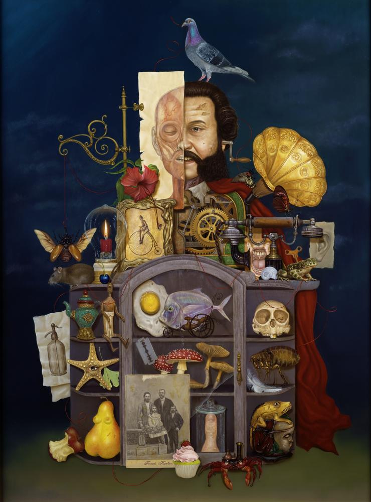 Kortan Frank Monument For An Anonymous Genius canvas print