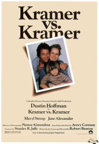 Kramer Vs Kramer 1979 Movie Poster stampa su tela