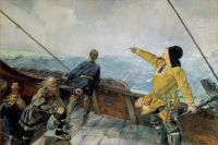 Krohg Leiv Eirikson entdeckt Amerika 1893