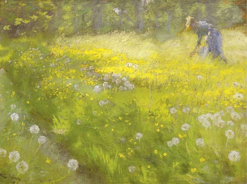 Kroyer Peder Severin Marie Kroyer In The Garden At Skagen canvas print