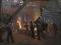 Kroyer Peder Severin The Iron Foundry Burmeister And Wain