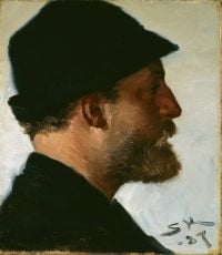 Kroyer Peder Severin Viggo Johansen 1887 canvas print