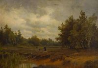 Kryzhitsky Konstantin Yakovlevich Meadow In The Woods canvas print
