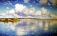 Kryzhitsky Konstantin Yakovlevich The Lake canvas print