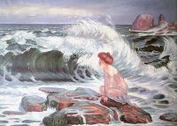 Kupka Frantisek The Wave 1902 canvas print