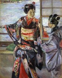 Kuroda Seiki Maiko Mädchen 1893