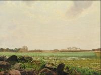 Kyhn Vilhelm A Summer Landscape 1895