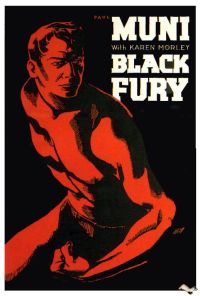 Stampa su tela Lack Fury Story Of A Coalminer 1935 Movie Poster