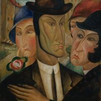 Lado Gudiashvili - الباريسي 1921