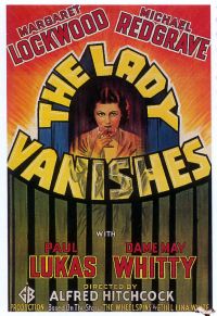 Stampa su tela Lady Vanishes 1938 Movie Poster