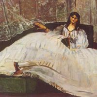 Lady With Fan By Manet