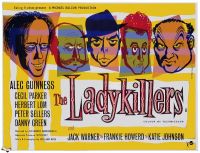Poster del film britannico Ladykillers 1955 stampa su tela