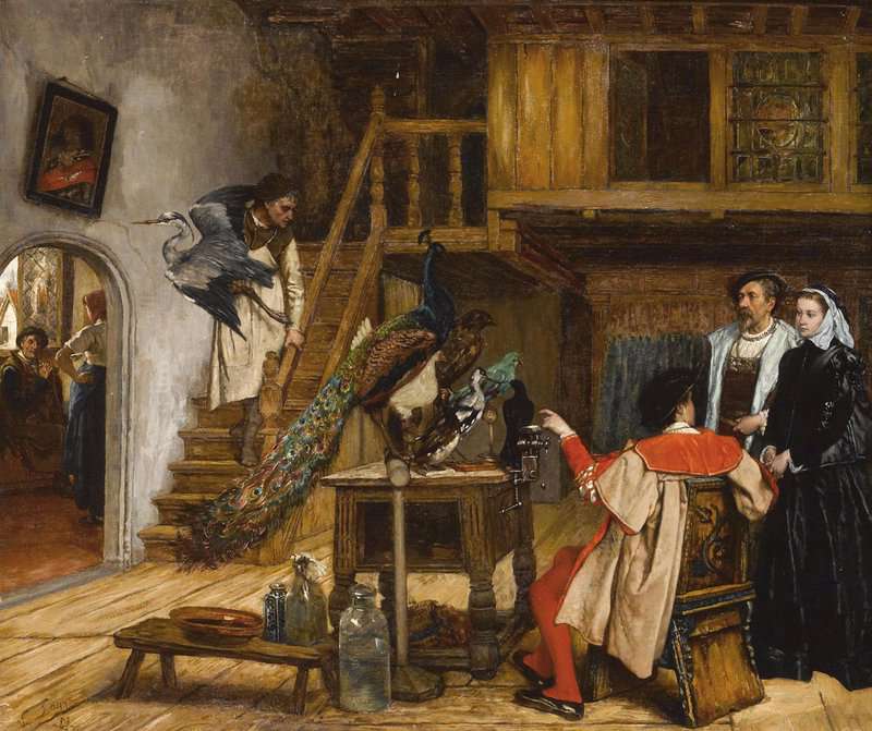 Lagye Victor A Visit To The Taxidermist S Atelier canvas print