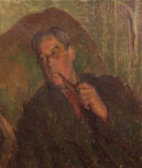 Lamb Henry Porträt von Oliver Strachey 1930