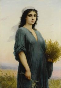 Landelle Charles Ruth Or The Gleaner