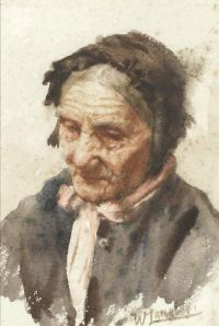 Langley Walter Porträt einer Dame