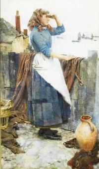 Langley Walter Die Tochter des Fischers 1885