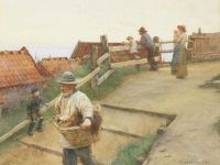 Langley Walter The Path To Newlyn 1892