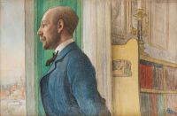 Larsson Carl Portrait Of The Author Carl G. Laurin