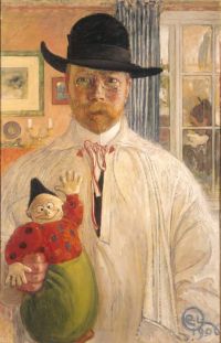 Larsson Carl Self Portrait 1906