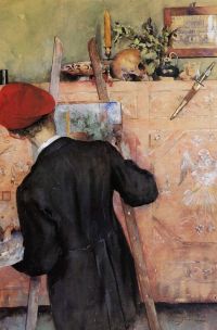 Larsson Carl The Still Life Painter 1886