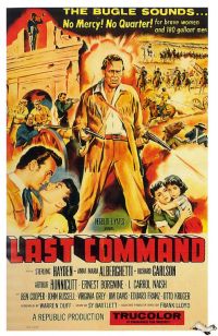 Stampa su tela Last Command 1955 Movie Poster