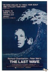 Stampa su tela del poster del film Last Wave 1977
