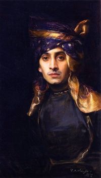 Laszlo Philip Alexius De Ein indischer Prinz. 1906