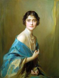 Laszlo Philip Alexius De Her Late Majesty The Queen Mother When Dutchess Of York 1925 Leinwanddruck