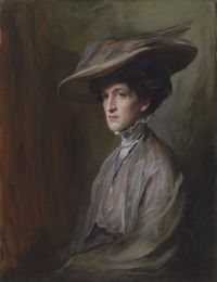 Laszlo Philip Alexius De Frau Herbert Asquith später Gräfin von Oxford und Asquith 1909