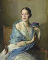Laszlo Philip Alexius De Porträt einer Dame 1926